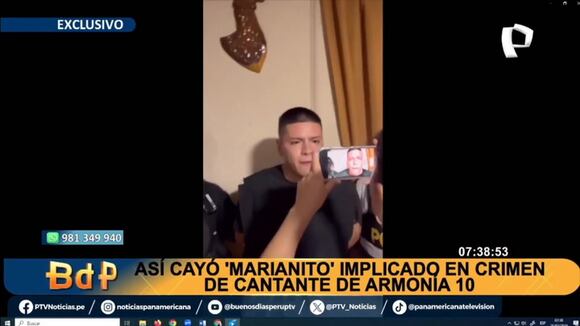 TROME - Mariano, presunto asesino de ‘Russo’, se muestra soberbio al ser interrogado por la PNP