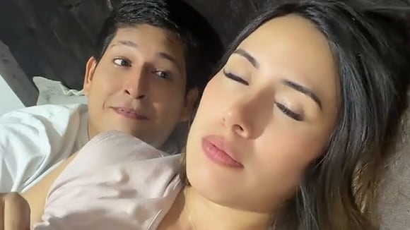 TROME- Darinka Ramírez muestra el rostro de su novio y padre de su bebé antes que Magaly Medina