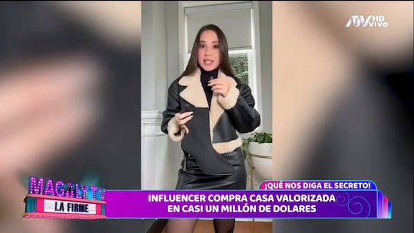 TROME - Ana Paula Ganoza, casada con secretario de APP, en medio del escándalo: compró casa valorizada en 3.3 millones de soles