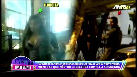 TROME - Florcita y Néstor son captados con sus respectivas parejas por las cámaras de Magaly: “Una competencia de felicidad”