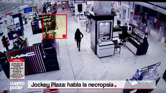 Misteriosa muerte en el Jockey Plaza
