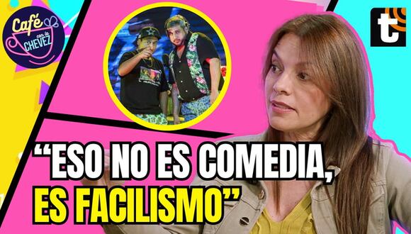 Café con la Chevez: Patricia Alquinta cuestiona el humor de la actualidad