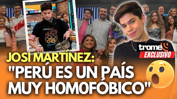 Josi Martínez habla sobre la homofobia en el Perú
