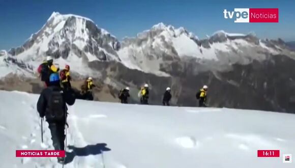 Áncash: Rescatistas encuentran cuerpo de turista que falleció en el nevado Alpamayo