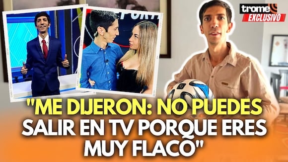 Giancarlo Granda: "Me dijeron: No puedes salir en TV porque eres muy flaco"