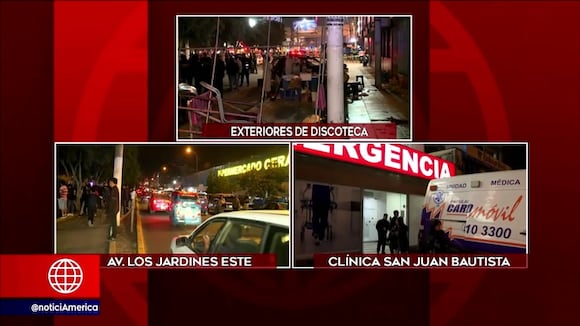 Explosión en discoteca de San Juan de Lurigancho
