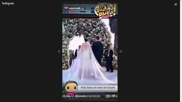 TROME - George Forsyth y Sonia La Torre se casaron en una lujosa boda: “Me cautivaste con tu belleza”