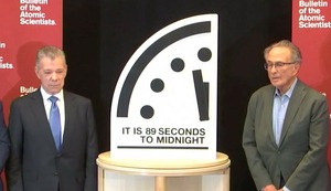 El “Reloj del Apocalipsis” se encuentra a 89 segundos de la medianoche