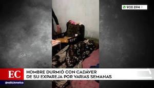 San Miguel: Sujeto durmió con el cuerpo de su pareja durante varias semanas