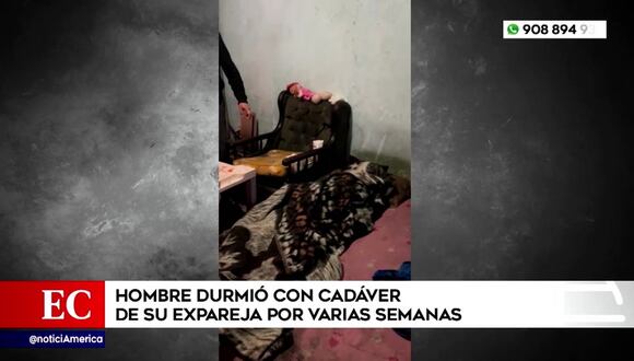 Hombre durmió con cadáver de su expareja por varias semanas