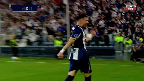 Doblete de Alan Cantero para el 2-0 de Alianza Lima vs U. Católica de Ecuador. (Video: ESPN)