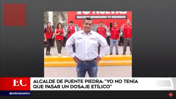 Rennán Espinoza: Alcalde niega que haya manejado camioneta y descarta haber escapado de ambulancia
