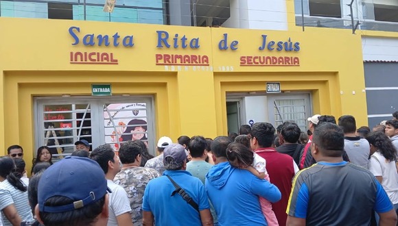 Trujillo: Extorsionadores disparan contra fachada de colegio mientras alumnos estaban en clases.