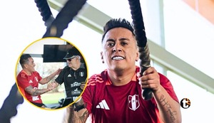 Así fue el primer entrenamiento de Christian Cueva bajo dirección de Jorge Fossati
