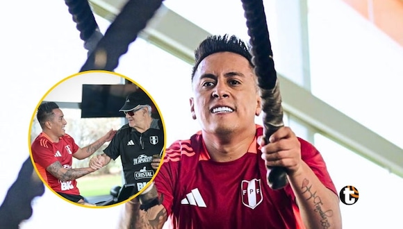 Christian Cueva inicio entrenamientos con la selección peruana (Video: @alozanofpf) @
