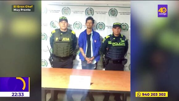 Capturan en Colombia a sospechoso de feminicidio en Perú
