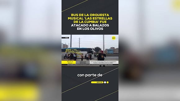 TROME - Integrantes de Las Estrellas de la Cumbia revelan el susto que vivieron tras ataque al bus. VIDEO: RPP
