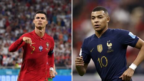 Choque de emociones: Mbappé tiene la tarea de eliminar a su ídolo Cristiano en la Eurocopa 2024