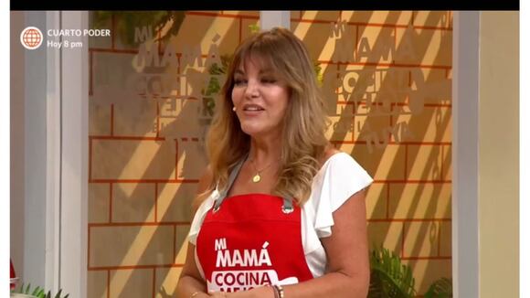 Natalie Vértiz se asusta al enterarse que debe cocinar plato peruano: “¿Quién sabe cocinar caigua rellena?”