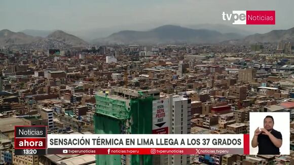 Y2meta.app-calor Extremo En Lima La Capital Llega A Los 37° De Temperatura-(480p)
