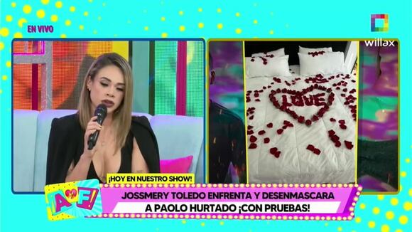 TROME | Paolo Hurtado celaba a Jossmery Toledo (Willax)