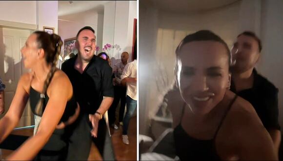 Mónica Cabrejos bailó perreo en cumpleaños de Beto Ortiz: “Suelo comportarme peor”