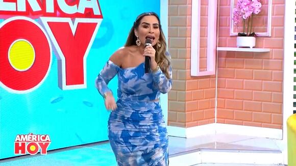 Ethel Pozo reacciona tras volver señal de América TV