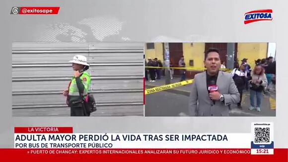 TROME | Anciana muere arrollada en La Victoria (Exitosa)