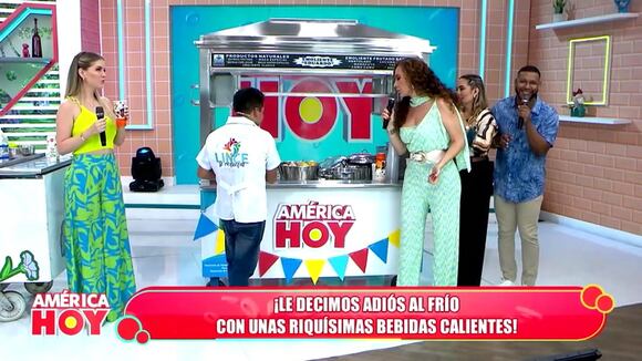 Giselo y su broma a Brunella Horna en vivo