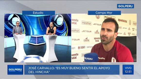 José Carvallo y su reacción a la capitanía de Corzo en Universitario