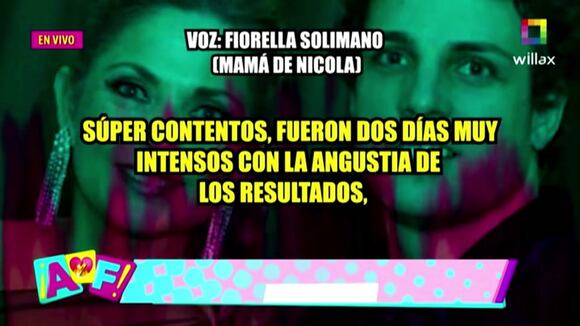 TROME - Mamá de Nicola tras triunfo del peruano: “Tendrá unos meses de sacrificio para luego llevarse a su hijo y a Francesca”
