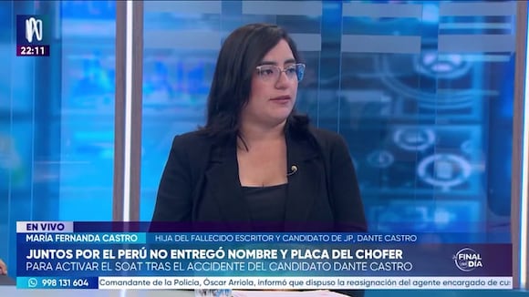 TROME | Familiares de candidato fallecido denunciaron que Roberto Sánchez y Juntos por el Perú no les brindaron información importante del accidente (Canal N)