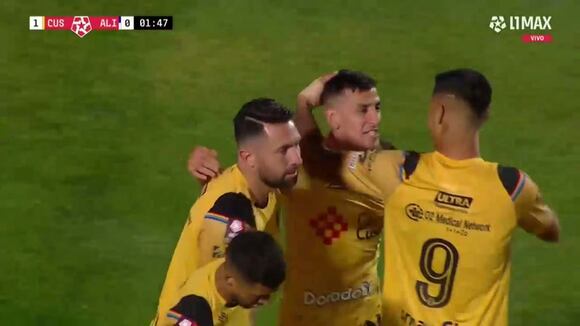 Gol de Lucas Colitto para el 0-1 de Alianza Lima vs. Cusco FC. (Video: L1MAX)