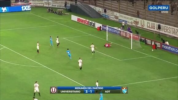 TROME | Universitario vs ADT 3-1 Liga 1 (Gol Perú)