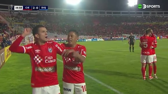 Osnar Noronha marcó un golazo para el 2-0 del Cienciano vs Deportes Iquique. (Video: DSports)