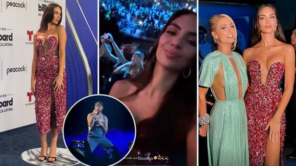 Natalie Vértiz destaca en la premiación de los Billboard