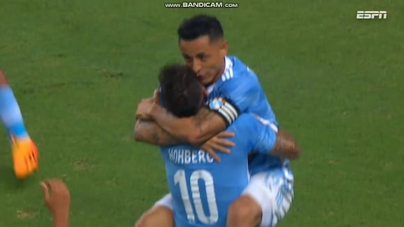 Gol de Yoshimar Yotún para el 1-0 de Cristal sobre River. (Video: ESPN)