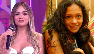 Mayra Goñi recordó su primera aparición en TV: “Nos fuimos a la selva y grabé con el monito”