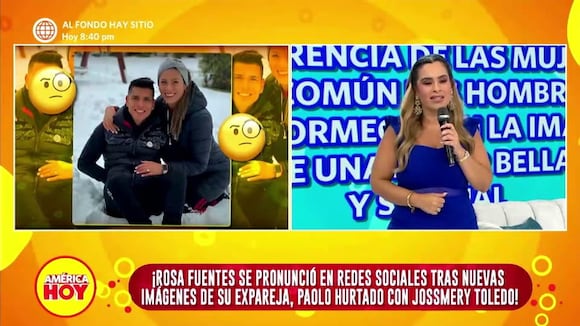 Melissa Klug se solidariza con Rosa Fuentes