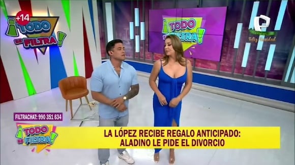 TROME - Domínguez ‘cuadra’ EN VIVO a Karla por decirle que Pamela López es su ‘prima’: “A mí no me bromees con ella”