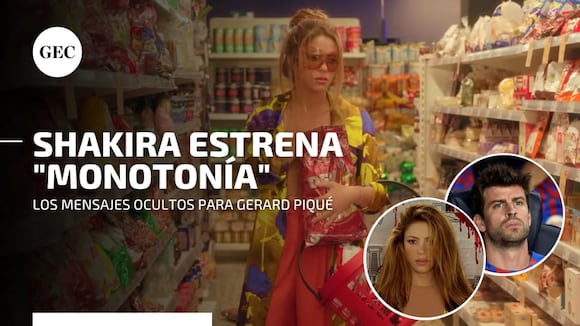 Shakira estrena su tema “Monotonía”: el mensaje oculto de la cantante colombiana para Gerard Piqué