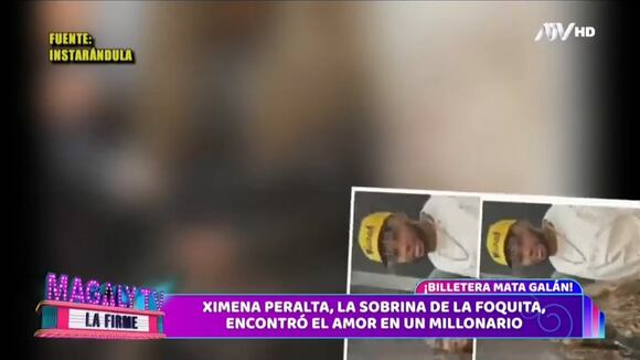 TROME - Ximena Peralta sale con millonario jugador de fútbol americano