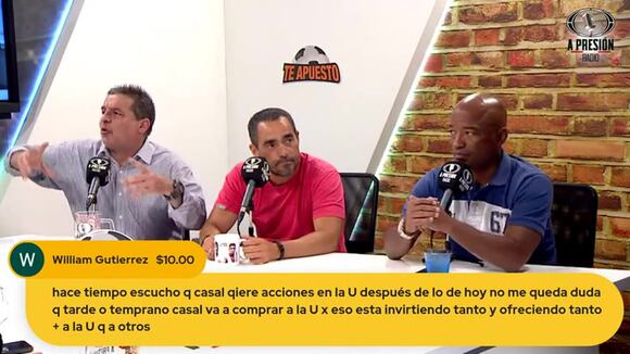 Gonzalo Núñez y el comentario que no toleró Jean Ferrari (Video: A Presión)