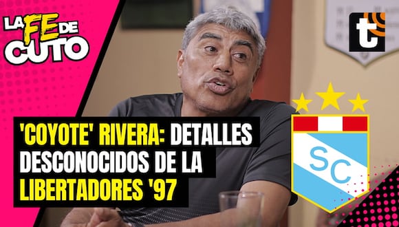 'Coyote' Rivera y la final de la Libertadores 1997