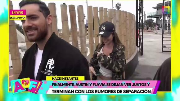 TROME | Austin Palao y Flavia Laos se dejan ver juntos tras rumores de ruptura