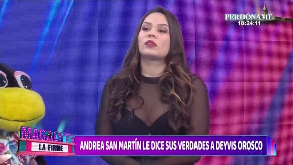 TROME - Andrea San Martín desmiente a Deyvis Orosco: “La dueña de la radio no sabía que me estaba llamando”