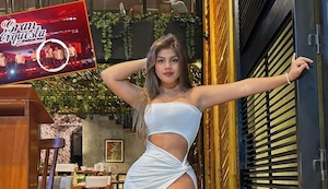 Christian Domínguez pide que bajen de escenario a chica con la que tuvo un affaire hace unos meses | VIDEO