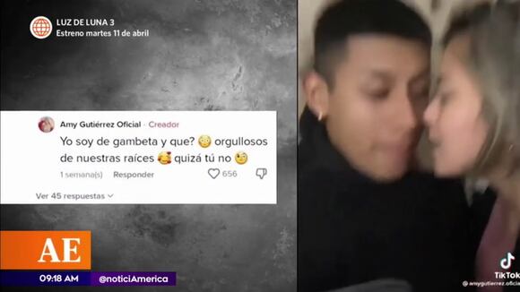 Rebeca Escribens le envió mensaje a Amy Gutiérrez tras críticas a su novio en redes sociales