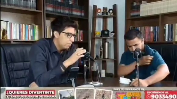 TROME - Carlos Ezeta, quien golpeó a excongresista en 2020, es agredido e insultado durante entrevista