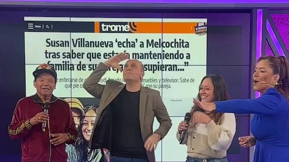 TROME - ¿'Melcochita’ volverá a ser papá a los 89 años? Heydi contesta si está embarazada: “Una semana”